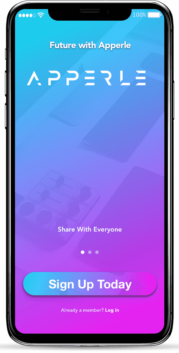 image of the iPhone app