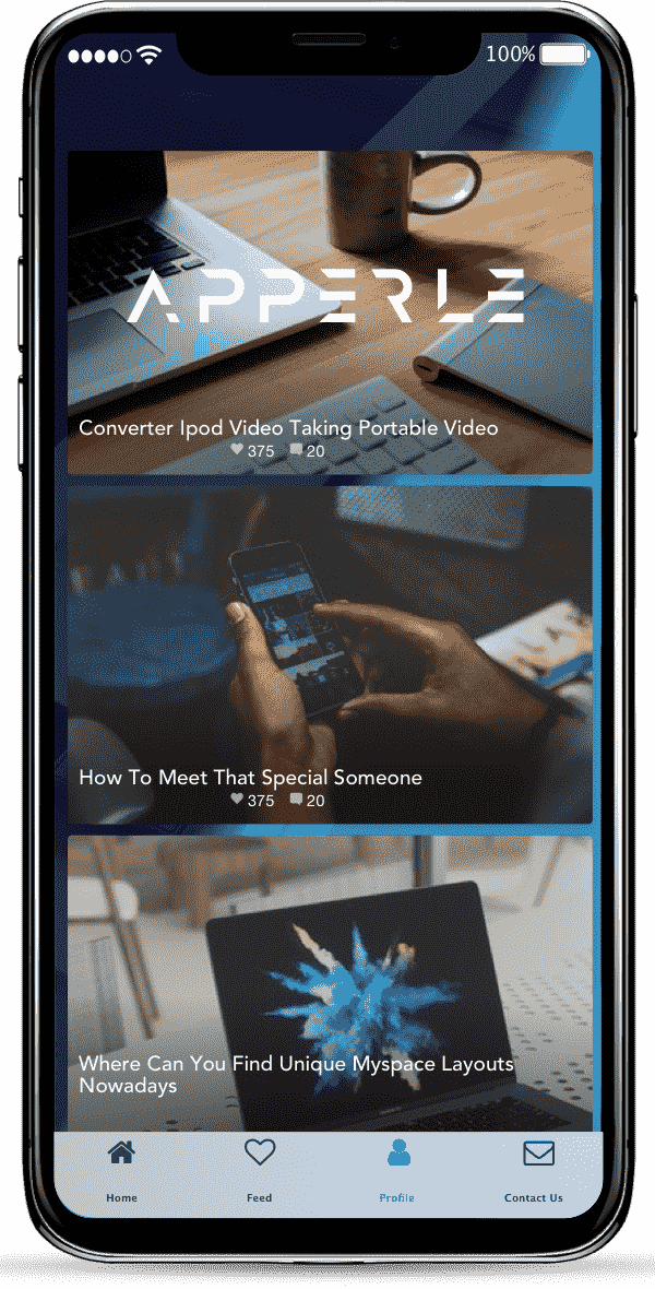 image of the iPhone app