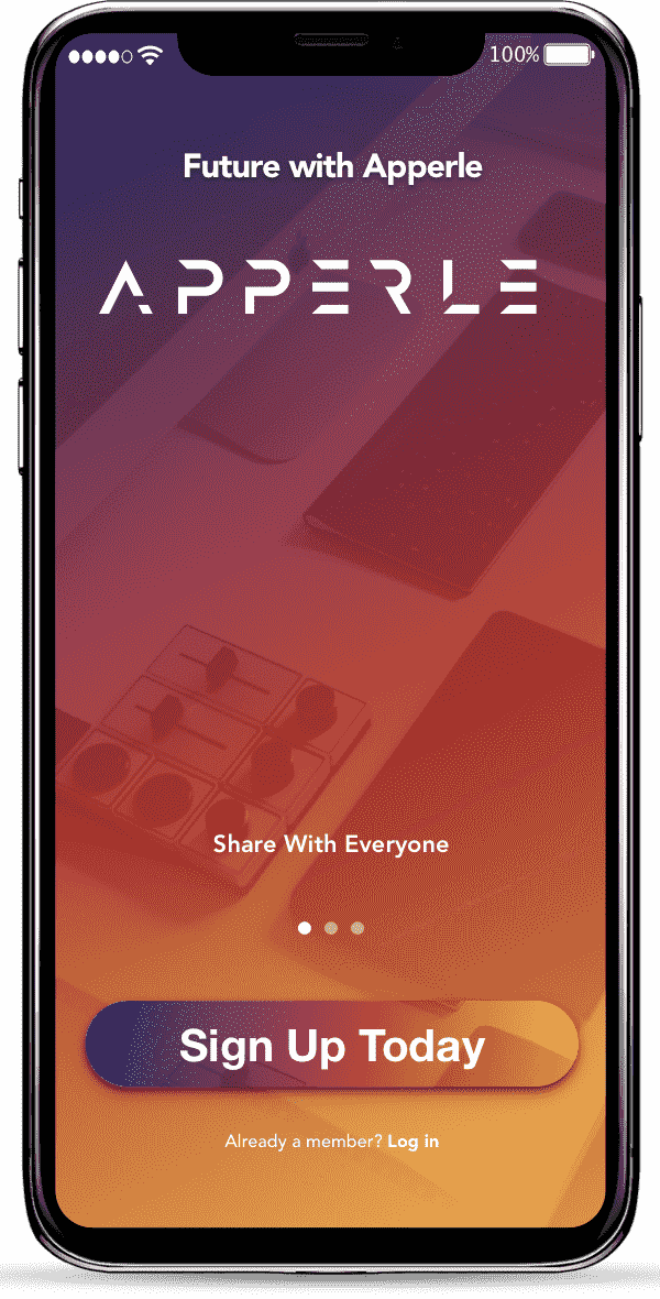 image of the iPhone app